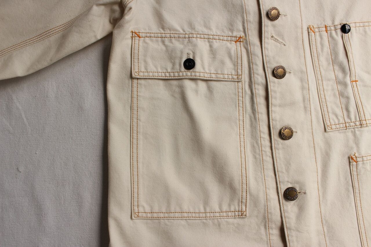 FREEWHEELERS / ROD BUSTER WORK COAT (NATURAL) : McFly