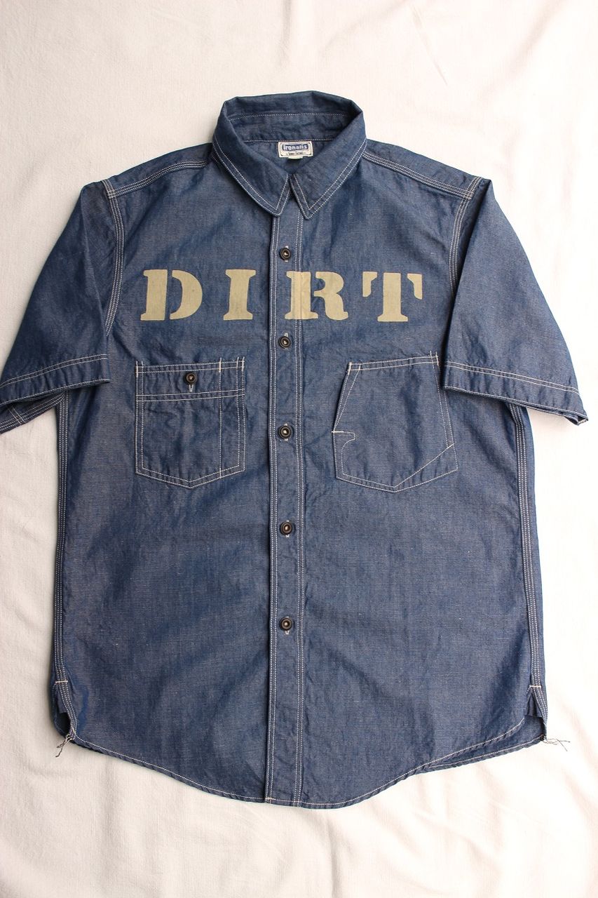 FREEWHEELERS / THE IRONALL SHORT SLEEVE WORK SHIRT 
