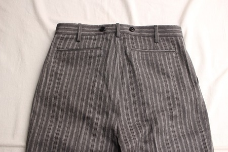 ORIGINAL STRIPE TWO PLEATED TROUSERS (10)