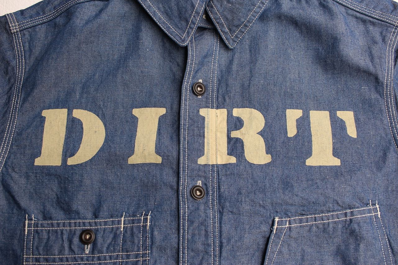 FREEWHEELERS / THE IRONALL SHORT SLEEVE WORK SHIRT 
