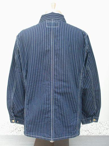 RAILMAN COAT - INDIGO WABASH : McFly （マクフライ） Vintage