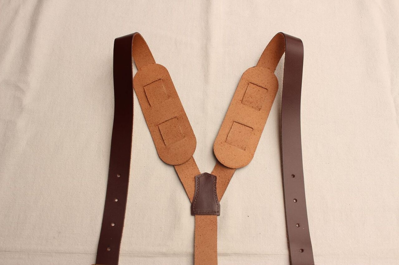 ADJUSTABLE COSTUME / LEATHER BRACES : McFly （マクフライ） Vintage