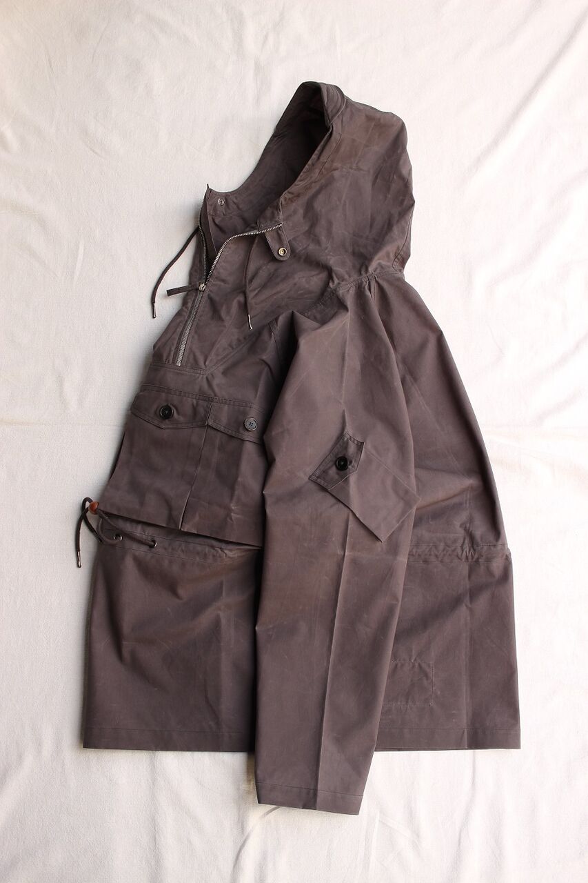 HAWKWOOD MERCANTILE アノラック HAWKWOOD MERCANTILE / TRYFAN ANORAK (NAVY VENTILE) – McFly