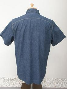 40's SERVICEMAN SHIRTS 'INDIGO GRAIND CHAMBRAY'