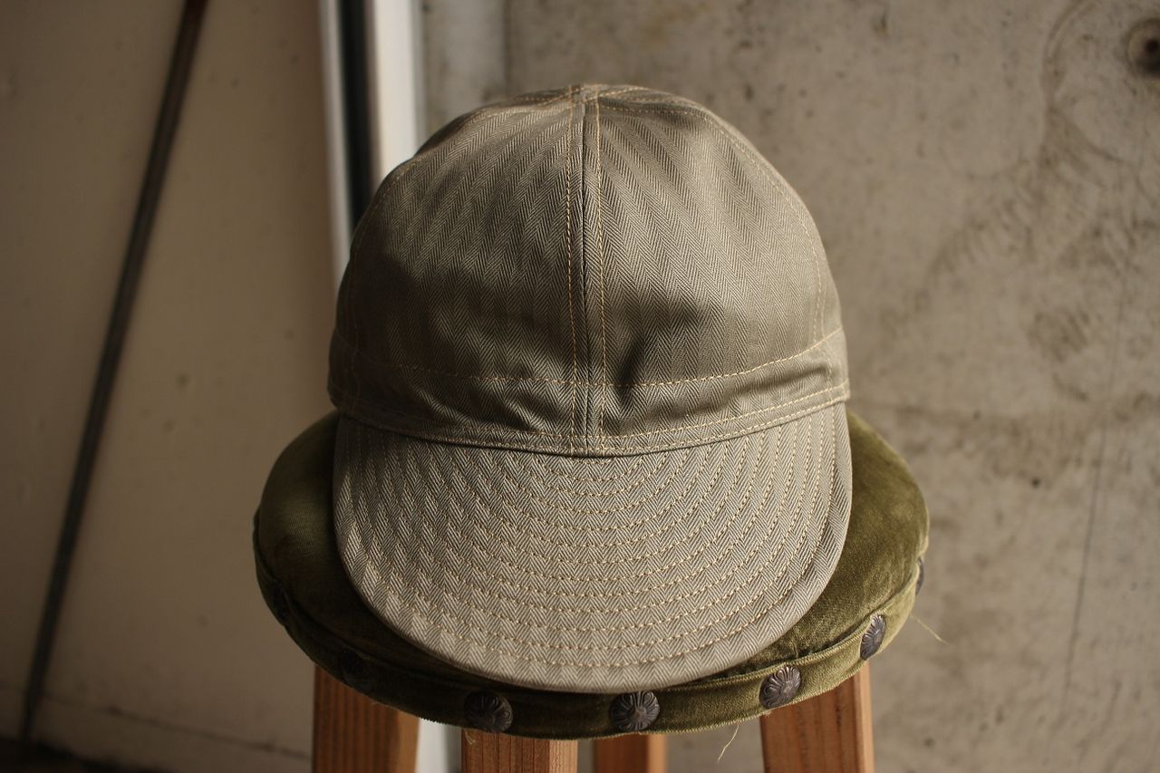 FREEWHEELERS / MECHANIC CAP (OLIVE) : McFly （マクフライ） Vintage