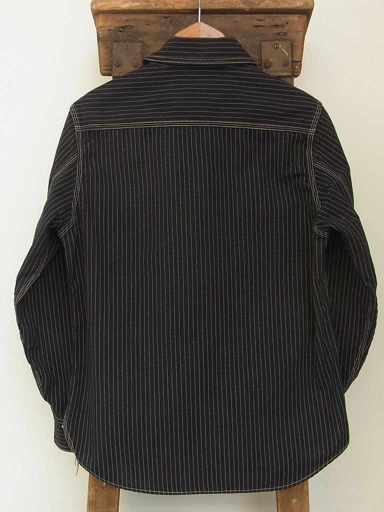 FREEWHEELERS - IRONALLS SHIRT (BLACK WABASH CHAMBRAY) : McFly