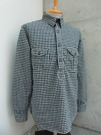 LOCOMOTIVE FIREMAN SHIRT - INDIGO HICKORY : McFly （マクフライ