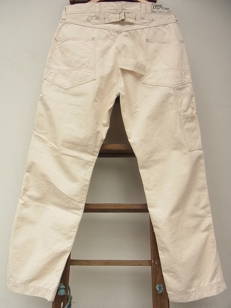 FREEWHEELERS - DERRICKMAN OVERALLS (RAW WHITE) : McFly