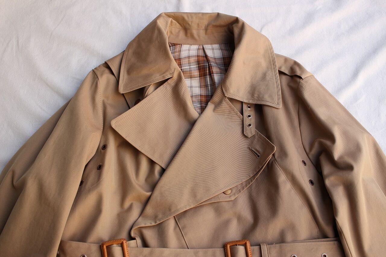 ADJUSTABLE COSTUME / 40s BRITISH ARMY MOTORCYCLE COAT : McFly