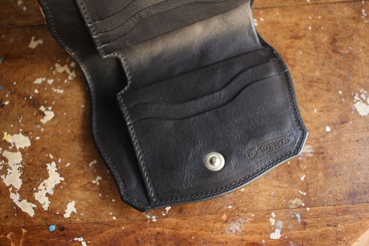 MANIFOLD / METAL FRAME WALLET (MW-03 ELS-BK) : McFly （マクフライ