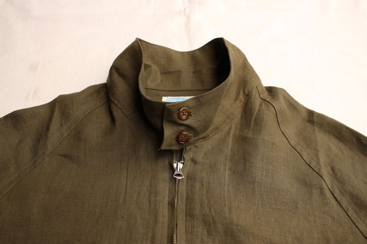 WORKERS / Summer Harrington Jacket (Forest Linen,Navy Linen 
