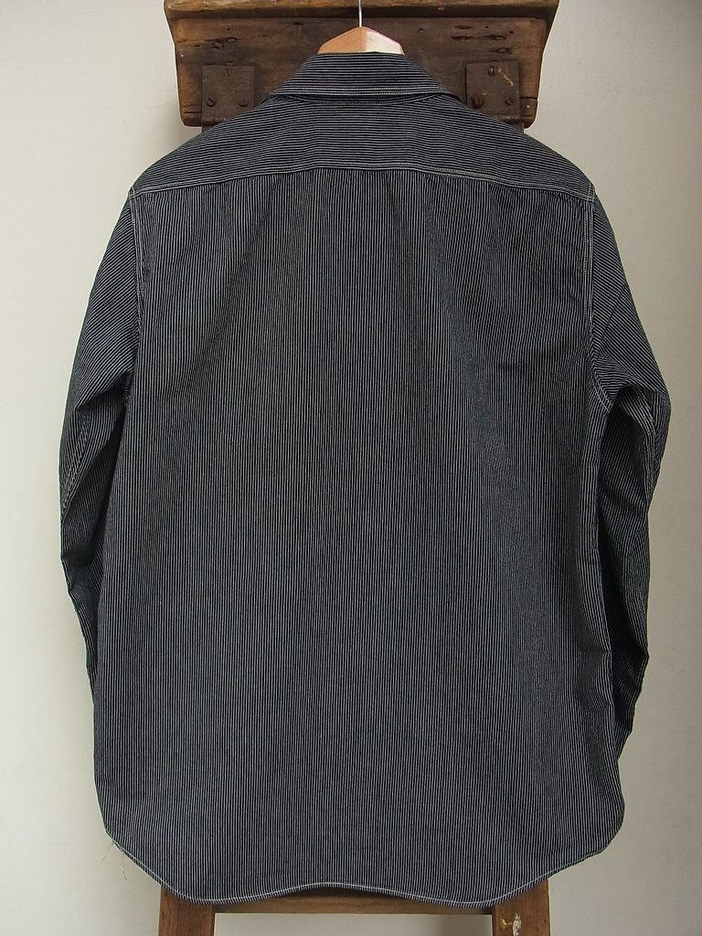 FREEWHEELERS - BAKEHEAD SHIRT (INDIGO×WHITE STRIPE) : McFly