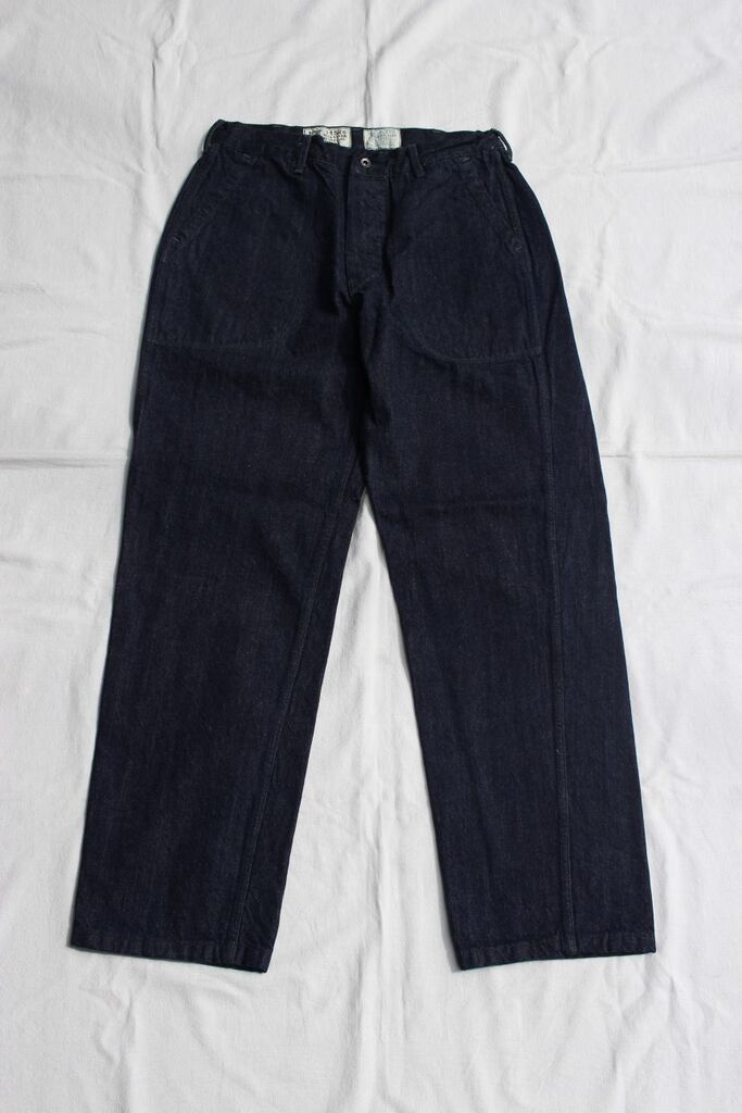 COLIMBO / HAT CREEK NAVAL CREW TROUSERS (INDIGO DENIM) : McFly