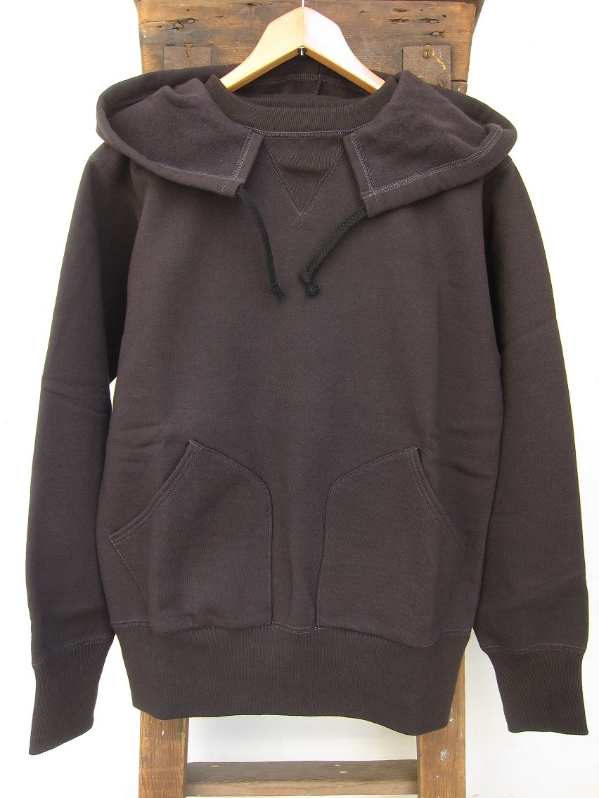 トップス FREEWHEELERS ATTACHED HOOD SWEAT PARKA FREEWHEELERS - ATTACHED HOOD SWEAT PARKA (SOOT BLACK) : McFly