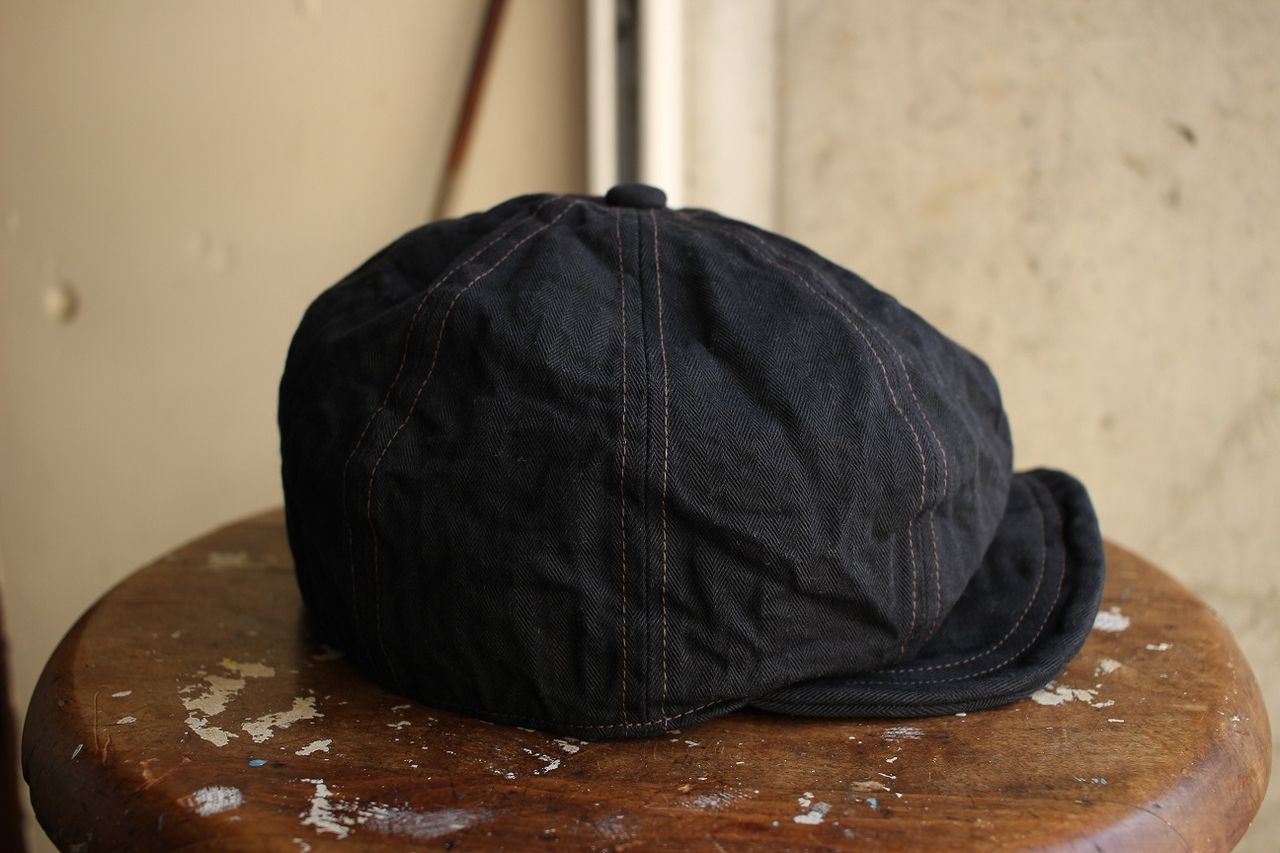 フリーホイーラーズ FREEWHEELERS DYLAN CAP BLACK FREE WHEELERS/フリーホイーラーズ】「Casquette”Dylan