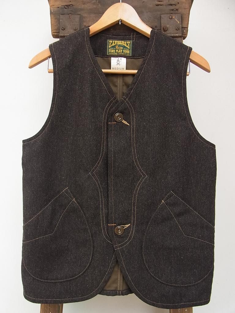 コリンボ KANVASBAK ハンティングベスト サイズL ブラック