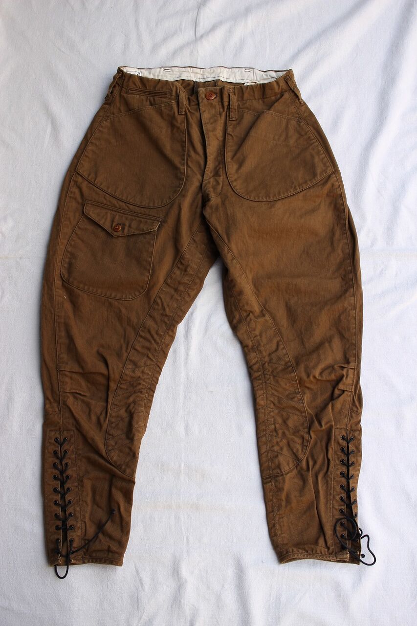 FREEWHEELERS ティンバークルーザーブリーチズ チノドリル W30