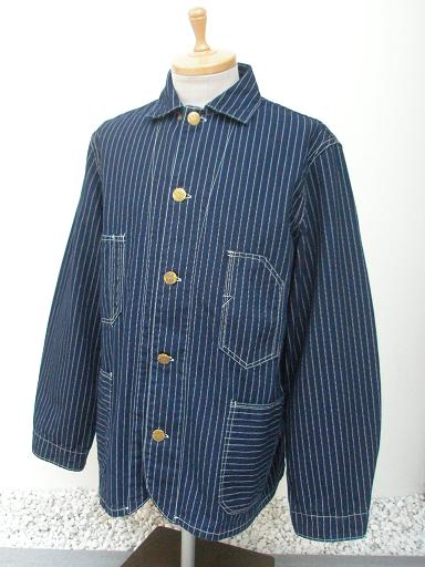 RAILMAN COAT - INDIGO WABASH : McFly （マクフライ） Vintage