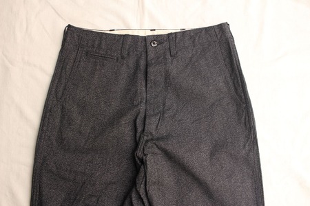 BLACK CHAMBRAY TROUSERS WIDE STRAIGHT (2)