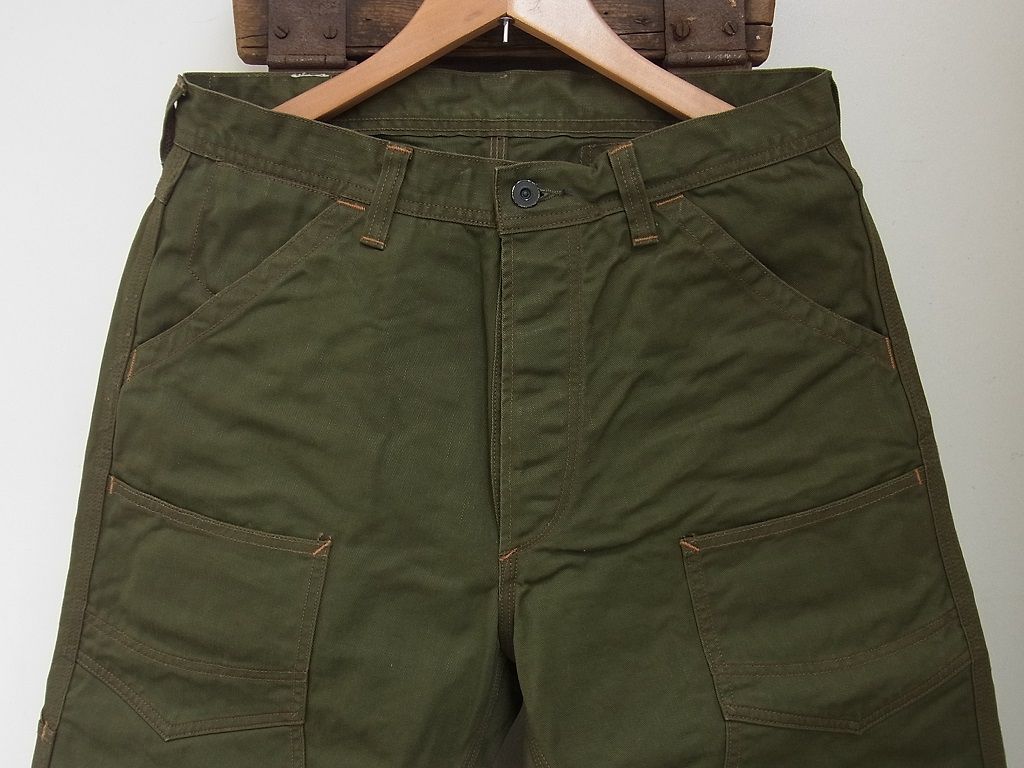 FREEWHEELERS - DERRICKMAN OVERALLS (OLIVE GREEN) : McFly