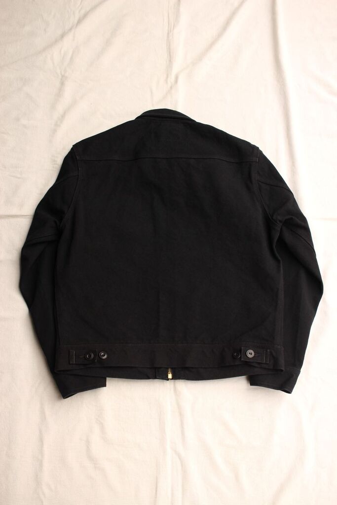 COLIMBO / GREAT PLAINS WORK JACKET (COAL BLACK) : McFly