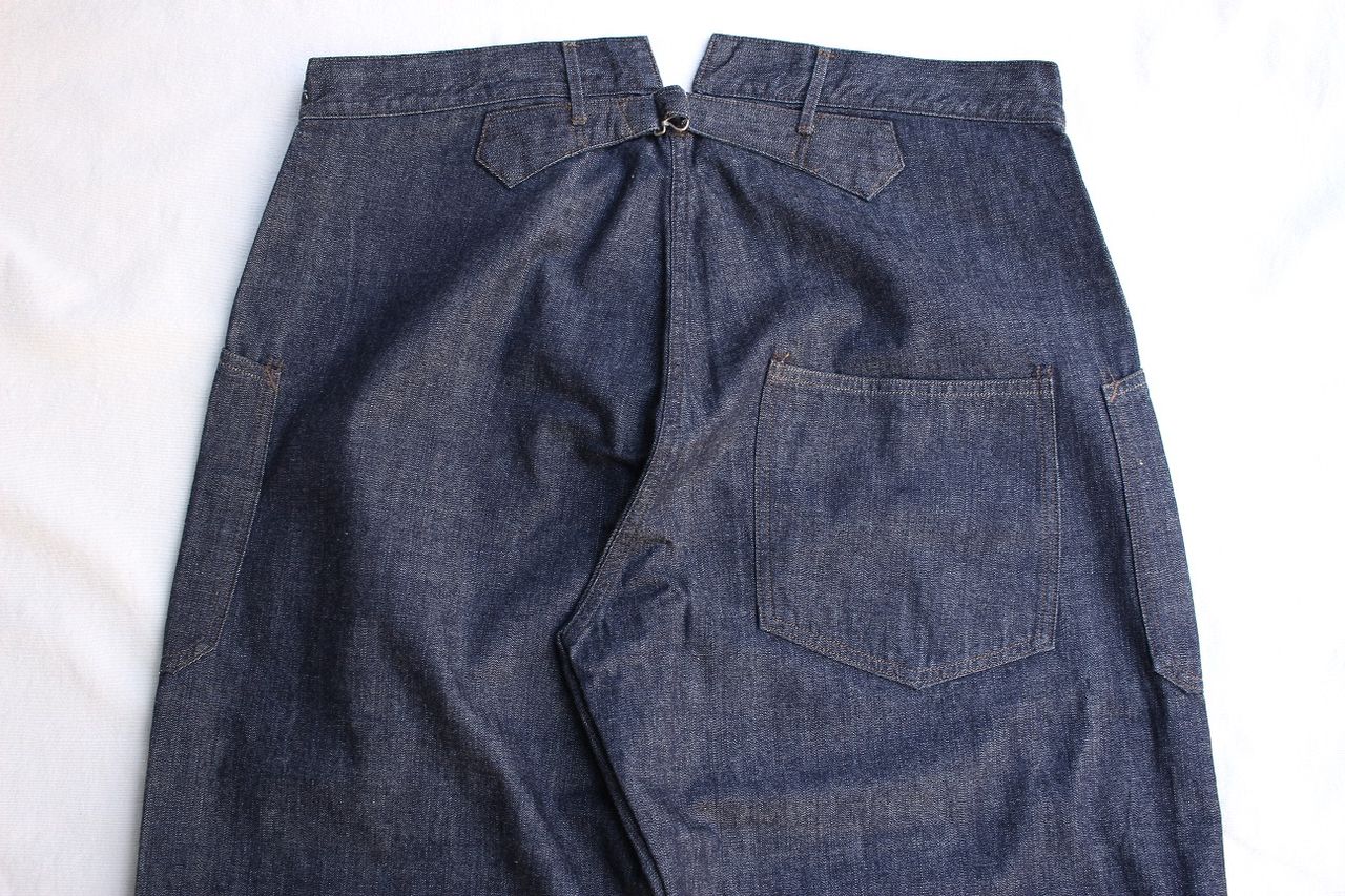 US NAVY ワークトラウザー 1910〜20年代 FREEWHEELERS FREEWHEELERS / 1910 U.S.NAVY WORK TROUSERS (11oz DENIM),2010