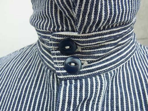 LOCOMOTIVE FIREMAN SHIRT - INDIGO HICKORY : McFly （マクフライ