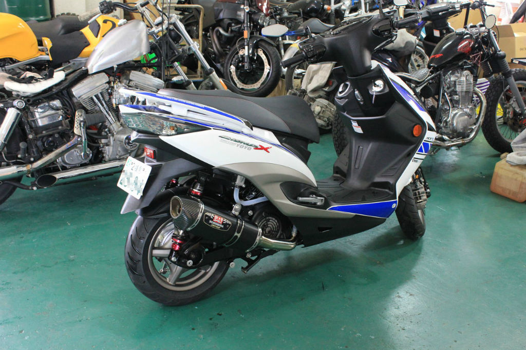 シグナス（se12j)ボアアップ車で高速を走ってみませんか？軽二輪