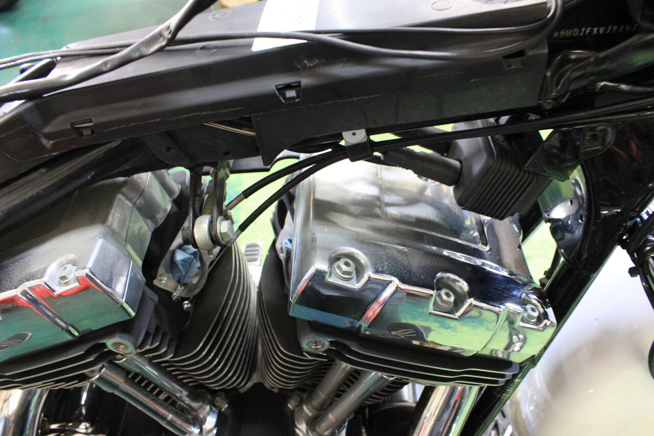 ハーレーツインカムTC88キャブ交換 : Motor Cycle Works K