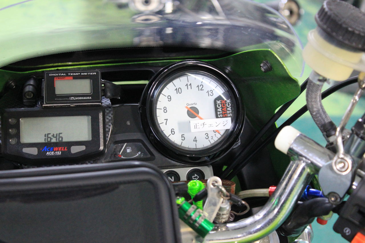 Z400FX ミヤウチ スタックタコメーターST200取付キット Z1Z2 取り付け
