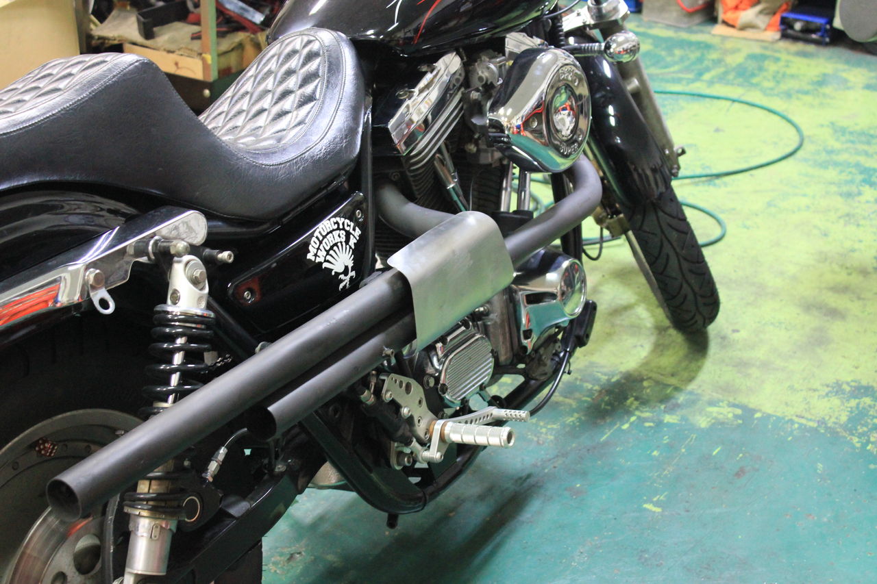 バイク マフラーガード マフラーサイレンサーガード ハーレー PA1250S パンアメリカ 1250 2021以降 ハーレー純正 マフラーヒートガード ツーリング マフラーヒートガード