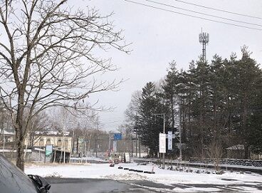 飛雪舞う0