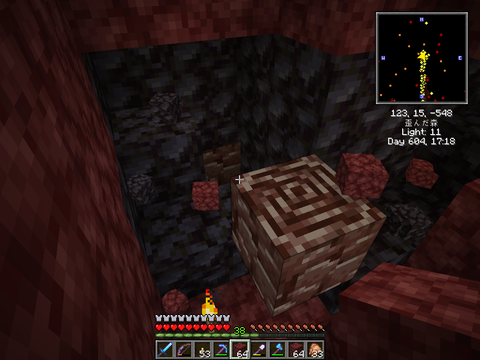 今さらマイクラ 古代の残骸はy15で