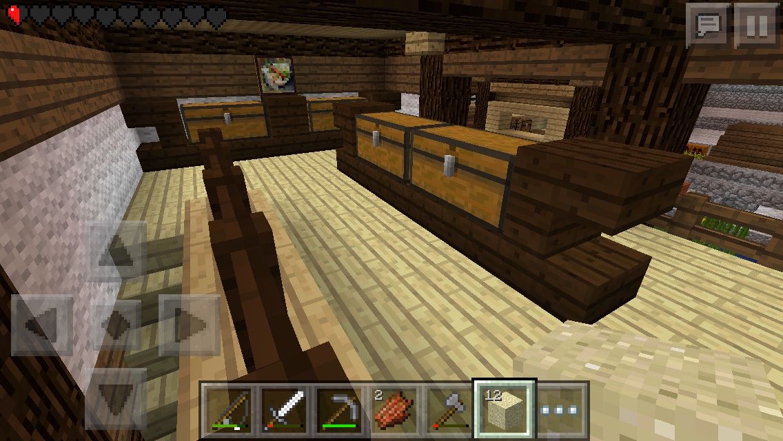 道具屋 饅頭屋 甘味処 マインクラフト手記