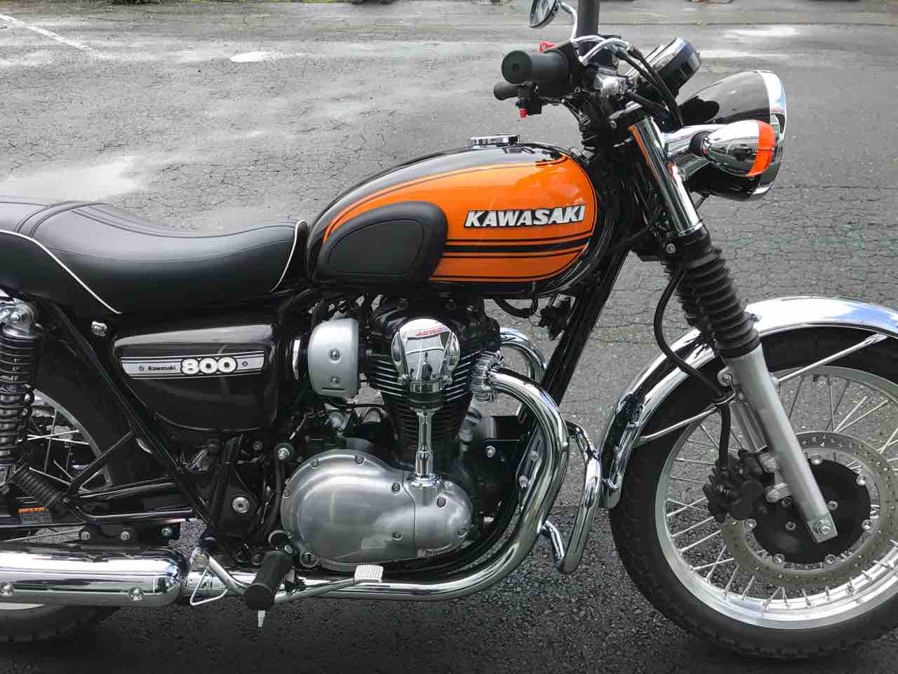 Kawasaki W800 ファイナルエディション　タンク