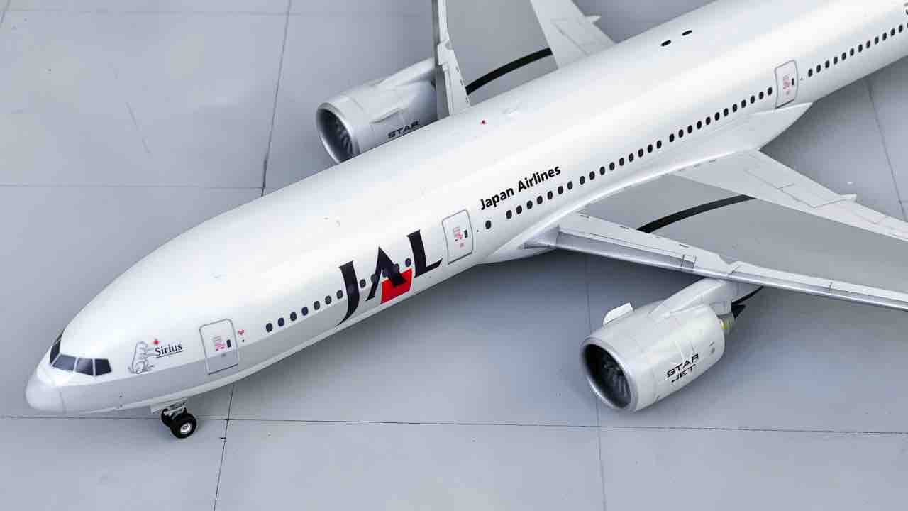 ハセガワ 777-200 シリウス JAL 1/200 : マキビシ小次郎 ハセガワ 777-200 シリウス JAL 1/200 : マキビシ小次郎