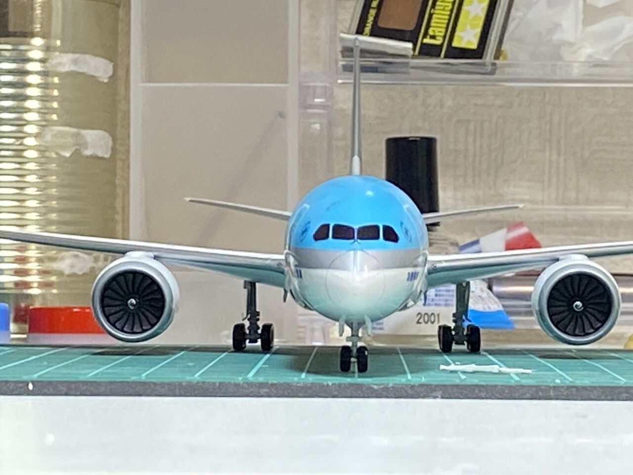 ハセガワ 787-9 大韓航空 製作 1/200 : マキビシ小次郎