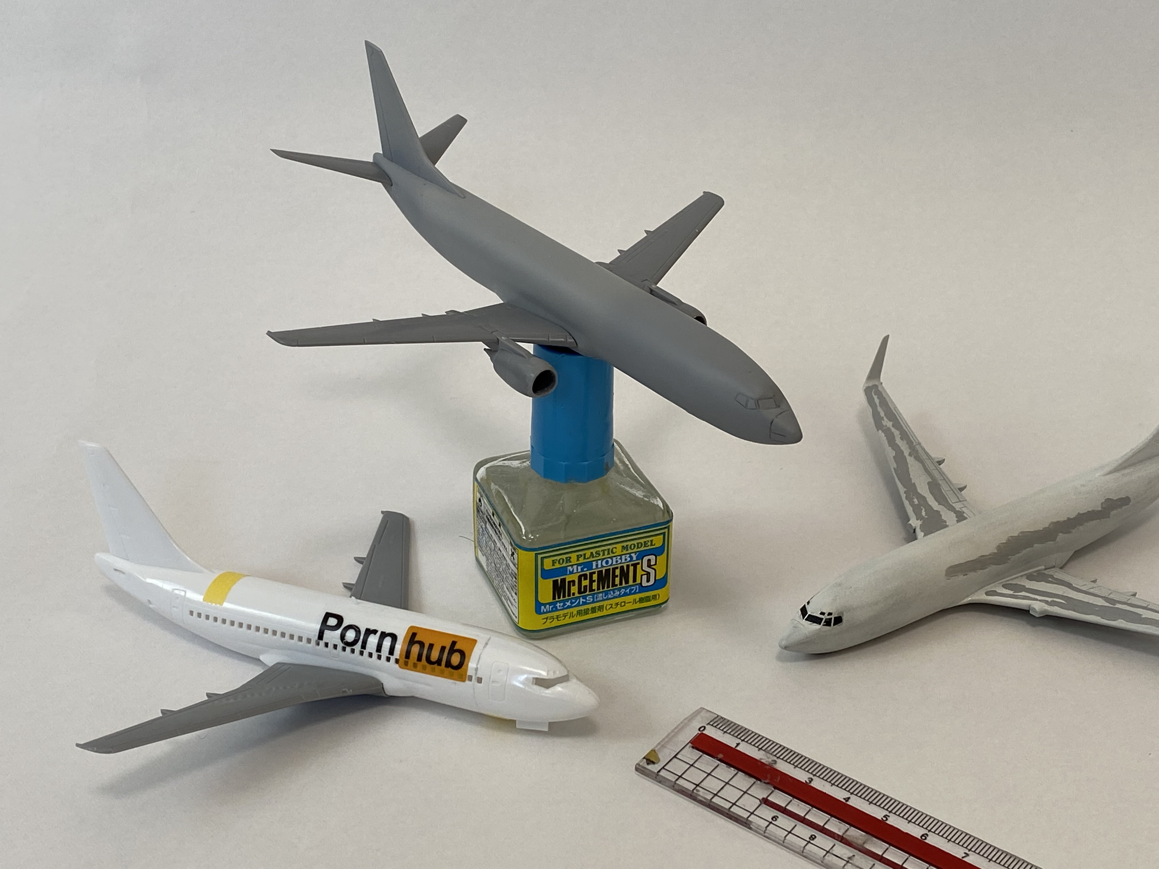 ハセガワ 737-400 JTA 日本トランスオーシャン航空 1/200 製作 ハセガワ 737-400 JTA 日本トランスオーシャン航空 1/200 製作