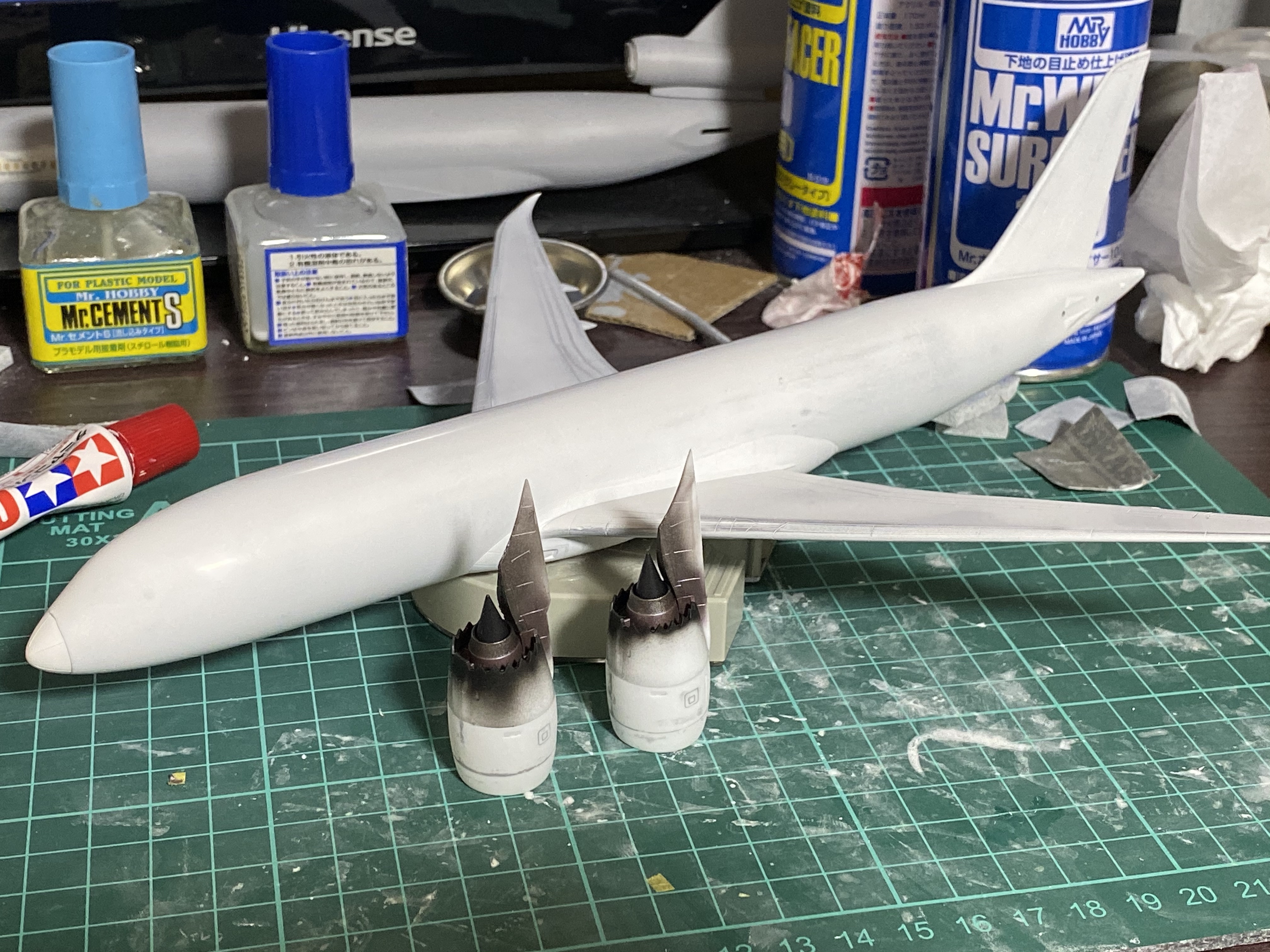 British Airways 787-8 ハセガワ 1/200 製作記録 : マキビシ British Airways 787-8 ハセガワ 1/200 製作記録 : マキビシ
