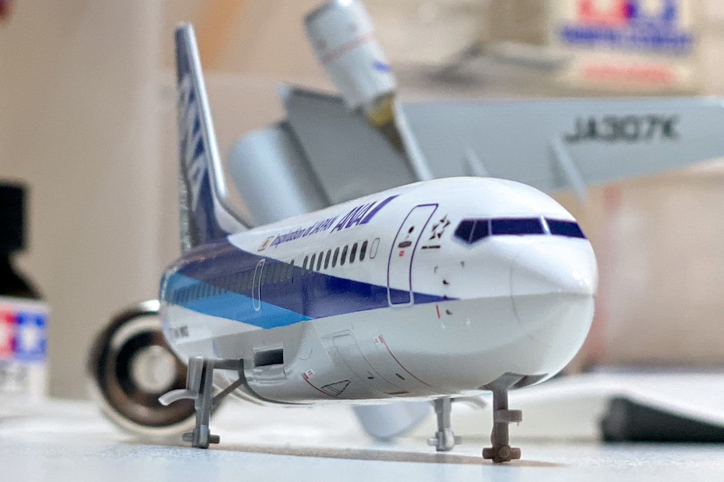 ハセガワ 737-500 スーパードルフィン 1/200 製作記録