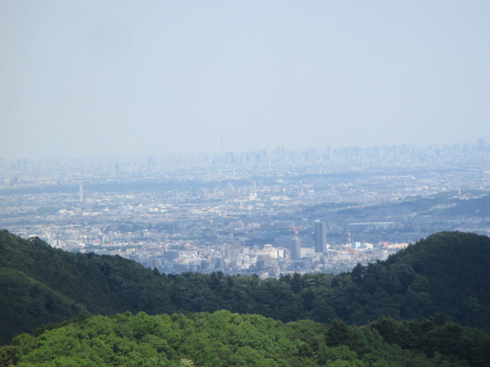 東京スカイツリーが遠くに見えました 景信山からの景色 突っ走る営業マンblog 突っ走る旅びとblog じんちゃんlegend 東京スカイツリーが遠くに見えました 景信山からの景色 突っ走る営業マンblog 突っ走る旅びとblog じんちゃんlegend
