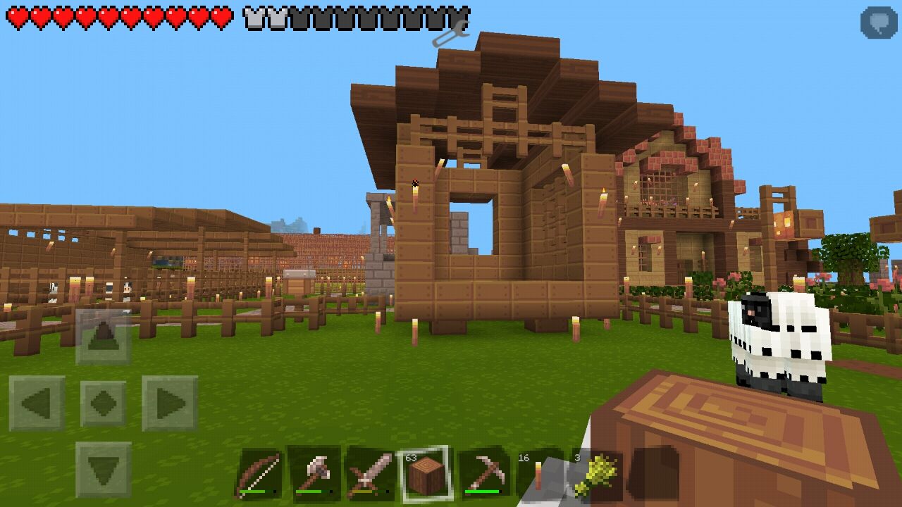 建物 飼育小屋 Minecraftpeサバイバルにっき 仮 建物 飼育小屋 Minecraftpeサバイバルにっき 仮