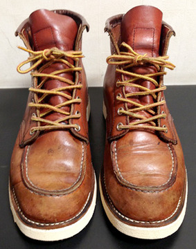 RED WINGのオールソール修理 : 四日市市の靴修理店『ミスタークラフトマン』四日市近鉄百貨店