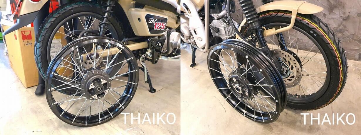 CT125イヂリ16 チューブレスホイール : MD馬鹿一代 LD版
