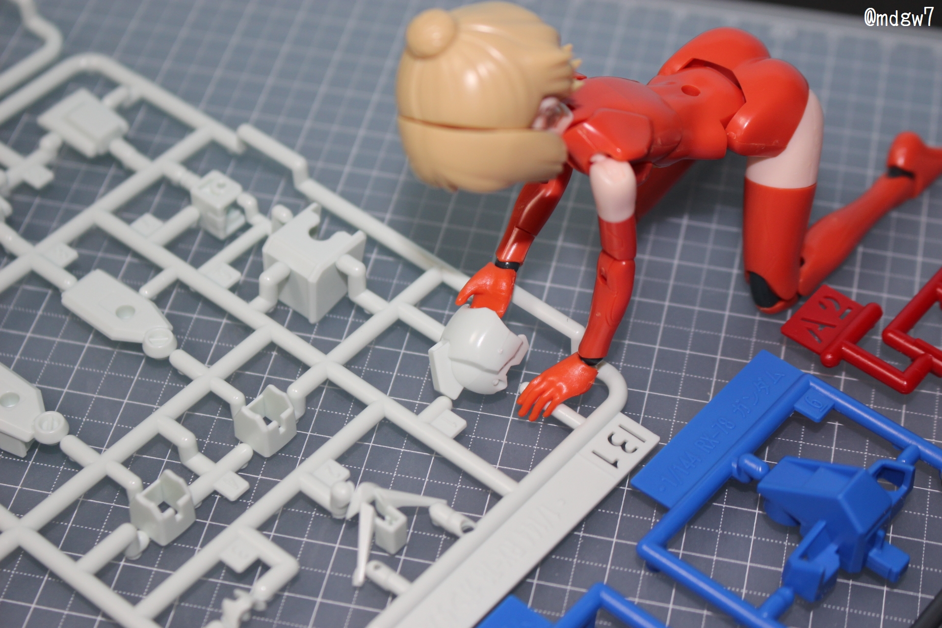 ガンプラ Egガンダムを手もぎで作ってみた 趣限無