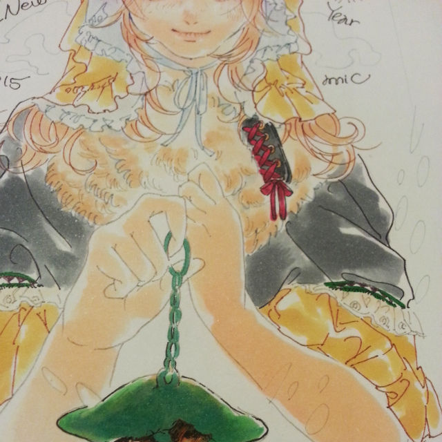 重ね塗り1色完成