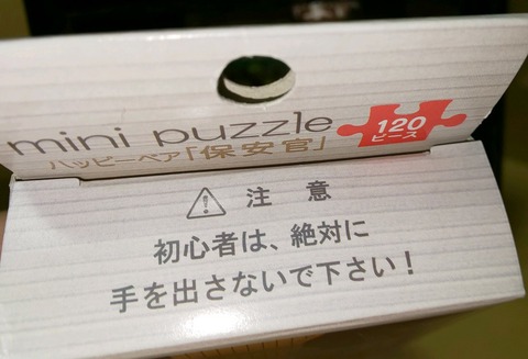 100均パズルと写真立て At The Azure World