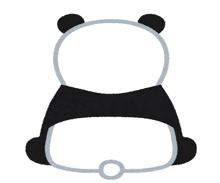 パンダは 今日も 仕方なく 笹を食べる
