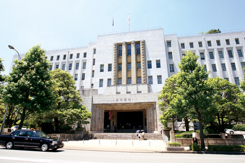 大阪府庁正面玄関