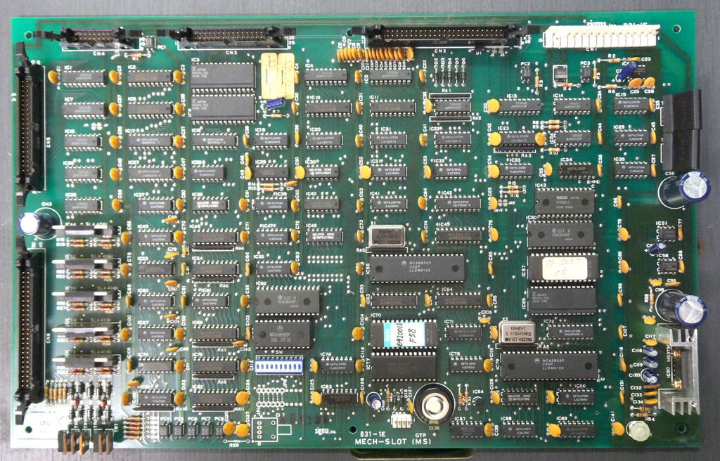 雑記:シグマ B31-1E メカスロ用ゲーム基板 : メダゲーを買う 雑記:シグマ B31-1E メカスロ用ゲーム基板 : メダゲーを買う